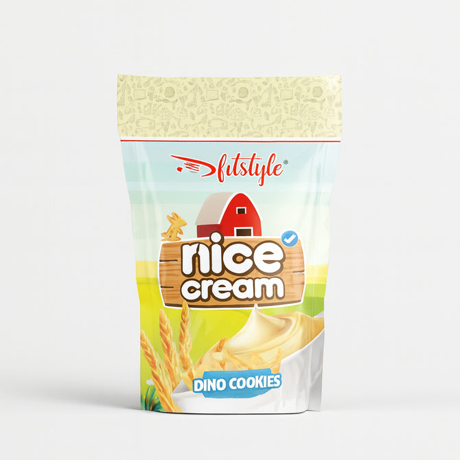 Rice Cream Dino Cookies 500g