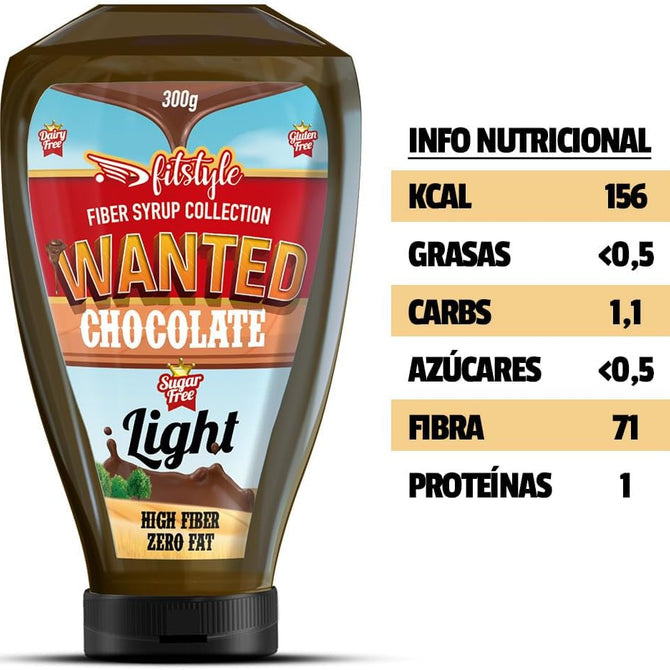 Wanted Sirope Chocolate Light 320g