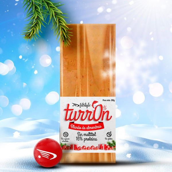 Turrón blando proteico 0% maltitol 200g - Imagen 1