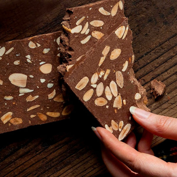 Turrón Choco Almendra 0% maltitol 200g - Imagen 2