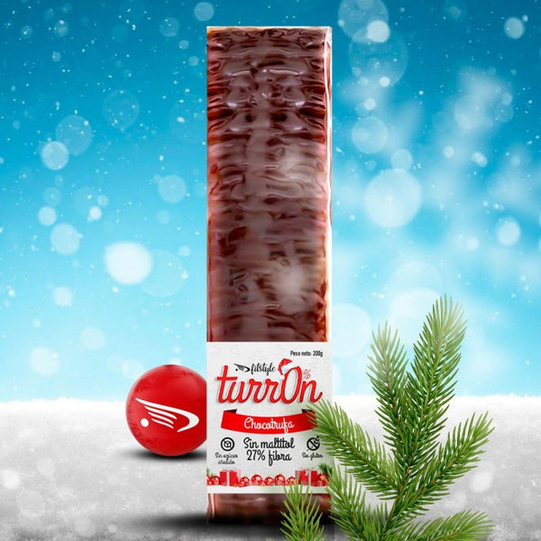 Turrón Choco trufa 0% maltitol 200g - Imagen 1