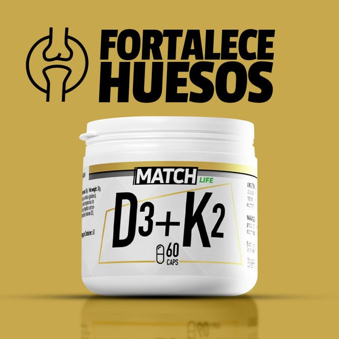 Vitamina D3+K2 60 caps - Imagen 1