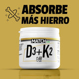 Vitamina D3+K2 60 caps - Imagen 2