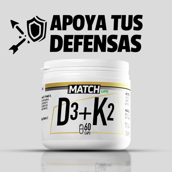 Vitamina D3+K2 60 caps - Imagen 3