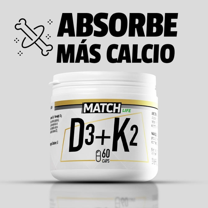 Vitamina D3+K2 60 caps - Imagen 4