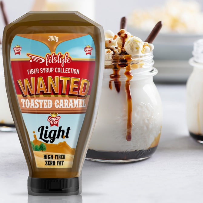 Wanted Sirope Toasted Caramel Light 320g - Imagen 1