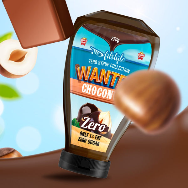 Wanted Sirope Zero Choco Avellana 270g - Imagen 1