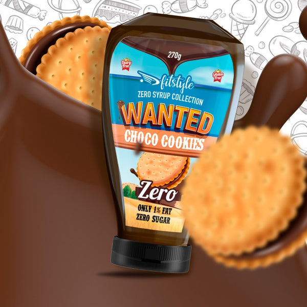 Wanted Sirope Zero Choco Cookies 270g - Imagen 1