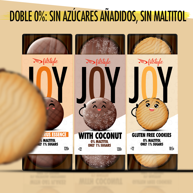 Galletas sin azúcar ni maltitol